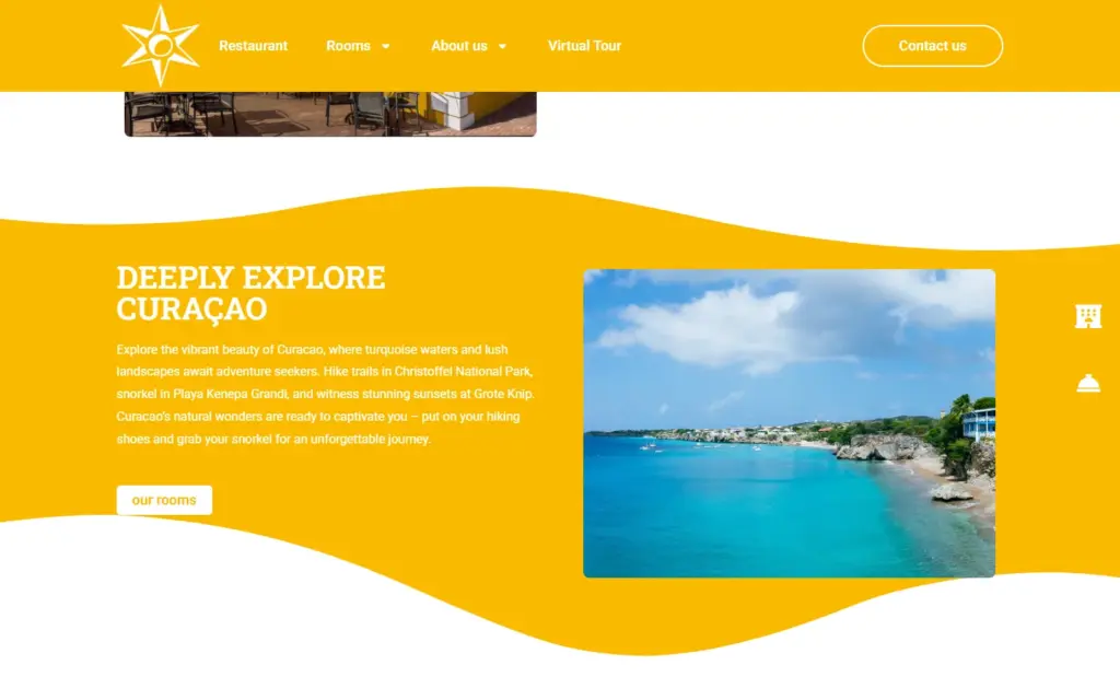 Landhuis Klein Santa Martha – Website Desktop 2